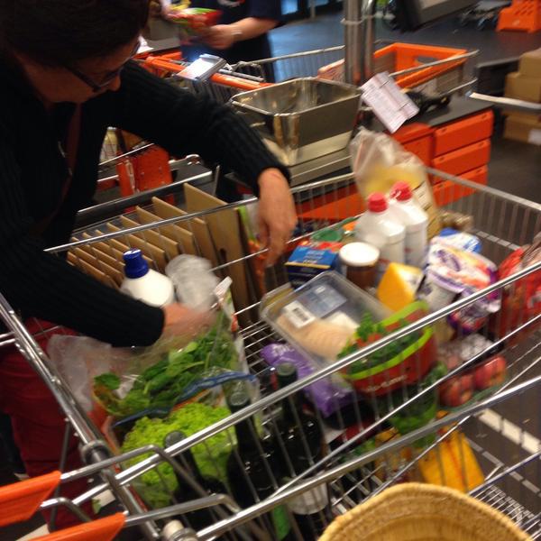 Photo taken at Colruyt by Nena V. on 4/9/2015