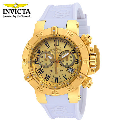 INVICTA 女士高端运动石英手表蓝宝石防水橡胶表带海外正品