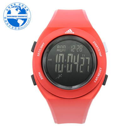 Adidas/阿迪达斯 正品男手表 运动休闲塑料石英腕表ADP3209