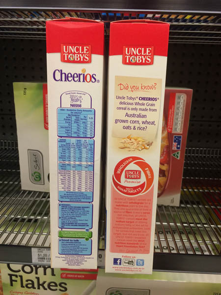 澳大利亚进口谷类麦片-Uncle Tobys谷类麦片320g