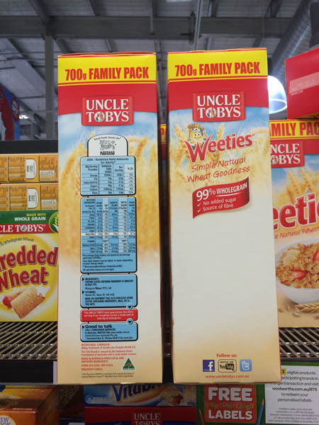 澳大利亚进口谷物麦片-Uncle Tobys健康谷物麦片700g家庭装 澳大利亚进口谷物麦片-Uncle Tobys健康谷物麦片700g家庭装