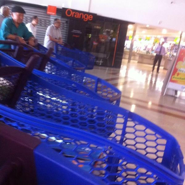 Photo taken at Carrefour by Nat&pier L. on 6/10/2014-法国昂蒂布圣克洛德大道 Photo taken at Carrefour by Nat&pier L. on 6/10/2014