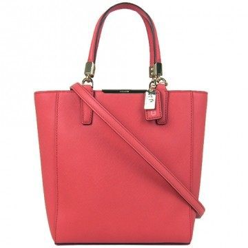 【COACH】Saffiano防刮皮革迷你侧肩斜背包(多色)