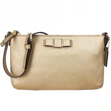 COACH 防刮蝴蝶结饰斜背包 3色选