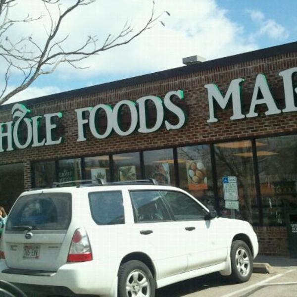 Photo taken at Whole Foods Market by Kyle F. on 4/2/2011-威斯康辛 麦迪逊大学大道3313(山街) Photo taken at Whole Foods Market by Kyle F. on 4/2/2011