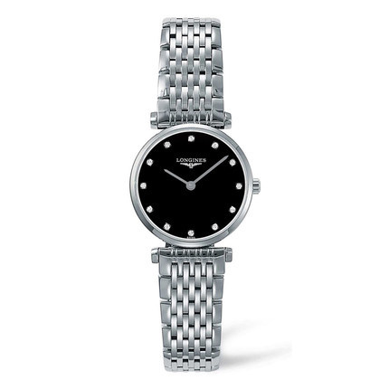 全球联保 浪琴Longines手表 嘉岚石英女表 L4.209.4.58.6