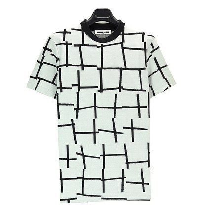 正品 MCQ 麦昆 16春夏男士撞色格子印花短袖T恤 277605-RGR45 正品 MCQ 麦昆 16春夏男士撞色格子印花短袖T恤 277605-RGR45