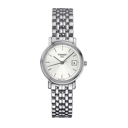 香港发货 瑞士Tissot天梭心意超薄石英女表T52.1.281.31钢带手表