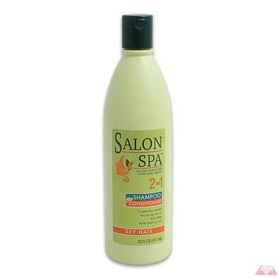 美国Salon Spa干性头发洗发护发二合一591ml