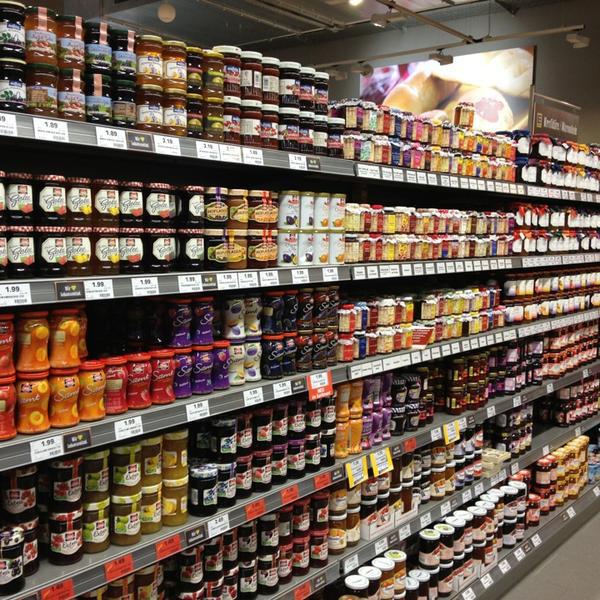 Photo taken at Edeka-Center Baur by APA (SU2) on 12/31/2012