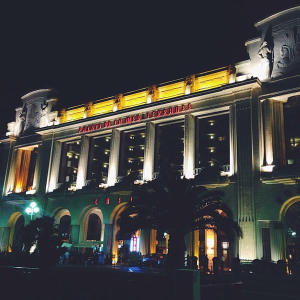 Photo taken at Casino Partouche Palais de la Mediterranée by Паша Д. on 9/13/2013