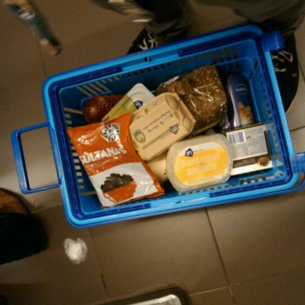 Photo taken at Albert Heijn by Shivon W. on 10/23/2011