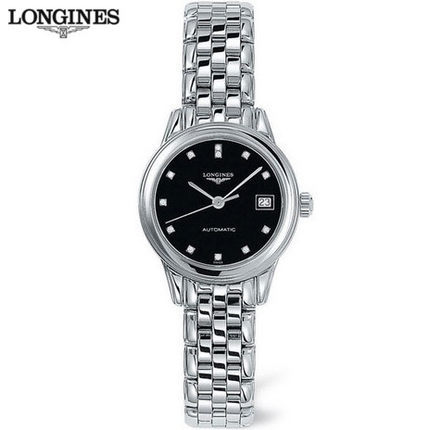 瑞士手表 浪琴Longines军旗系列手表女表机械表 L4.274.4.57.6
