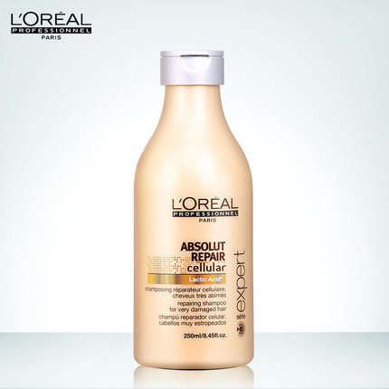 正品包邮欧莱雅loreal致臻修护250ml洗发水深层护理染烫后修复