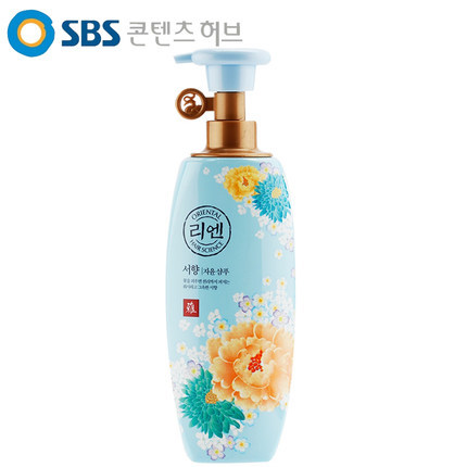 韩国LG正品ReEn睿嫣花香味瑞香强化毛根去头屑止痒洗发水膏500ml