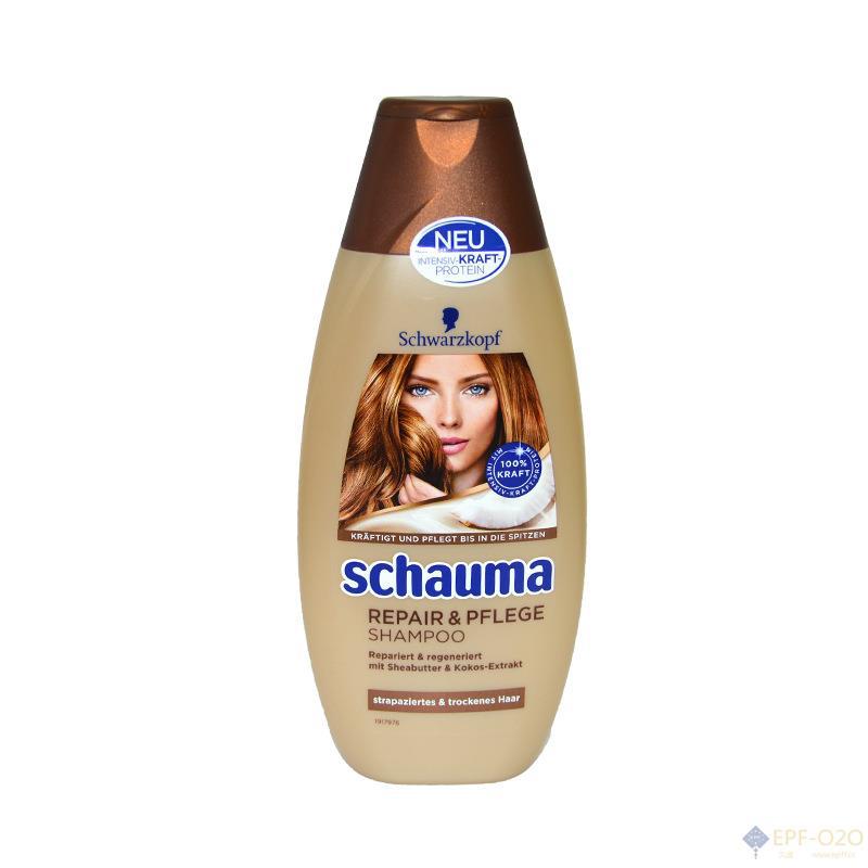 Schwarzkopf施华蔻 Schauma 修复 再生无硅油洗发液 含牛油果 可可提取物 Schwarzkopf施华蔻 Schauma 修复 再生无硅油洗发液 含牛油果 可可提取物