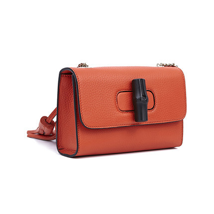 Gucci/古奇女包 16年新款竹节流苏斜挎包 小号单肩包387612 A7M0G