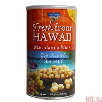 美国进口夏威夷果-Kirkland Signature 天然盐焗 夏威夷果680g