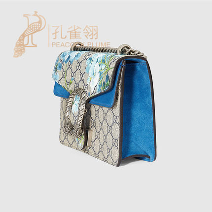 Gucci/古奇gucci女包16新款虎头装饰单肩斜跨包421970 KU23N 8487