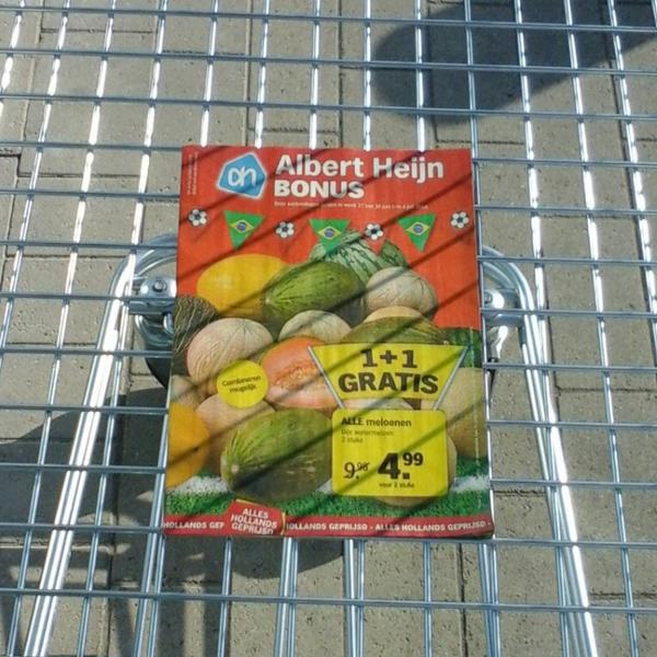 Photo taken at Albert Heijn by Gunther B. on 6/30/2014