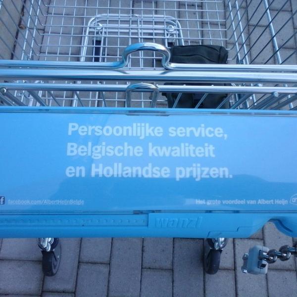 Photo taken at Albert Heijn by Gunther B. on 6/10/2014