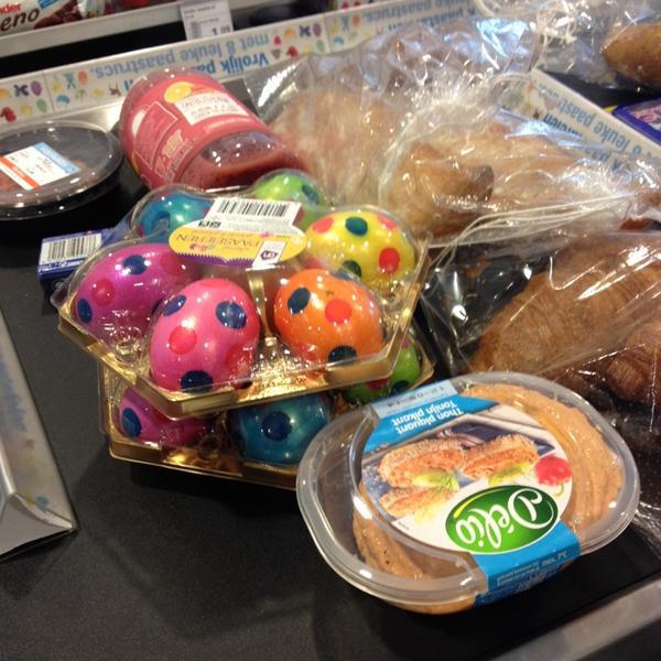 Photo taken at Albert Heijn by Karen V. on 4/18/2014