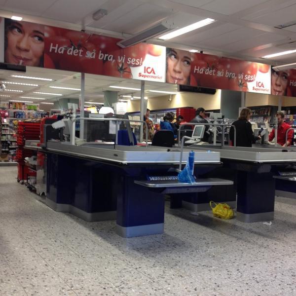 Photo taken at ICA Supermarket by Aistė S. on 5/10/2014