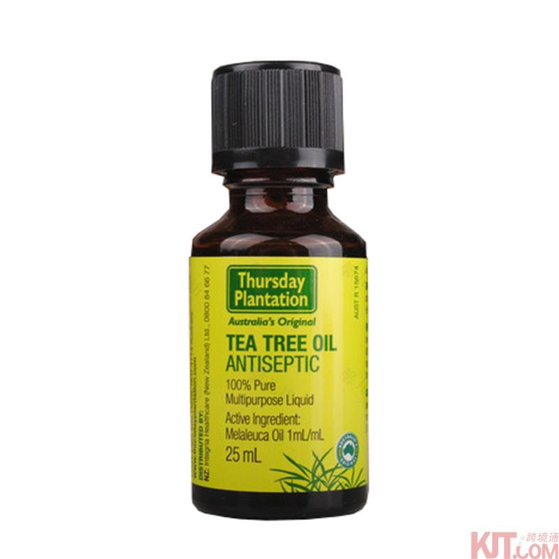 澳大利亚进口茶树油精油-Thursday Plantation 星期四庄园 茶树精油 25ml