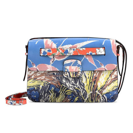 正品直邮2016新款Valentino华伦天奴女包印花牛皮斜挎包KW2B00303