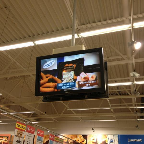 Photo taken at K-citymarket by Oskari K. on 7/31/2013-芬兰中部于韦斯屈莱锤街29 Photo taken at K-citymarket by Oskari K. on 7/31/2013