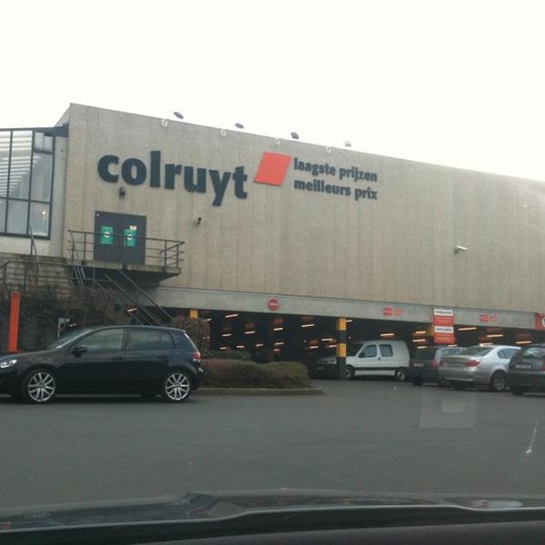 Photo taken at Colruyt by Vincent   วินเซ็นต์ V. on 3/19/2012