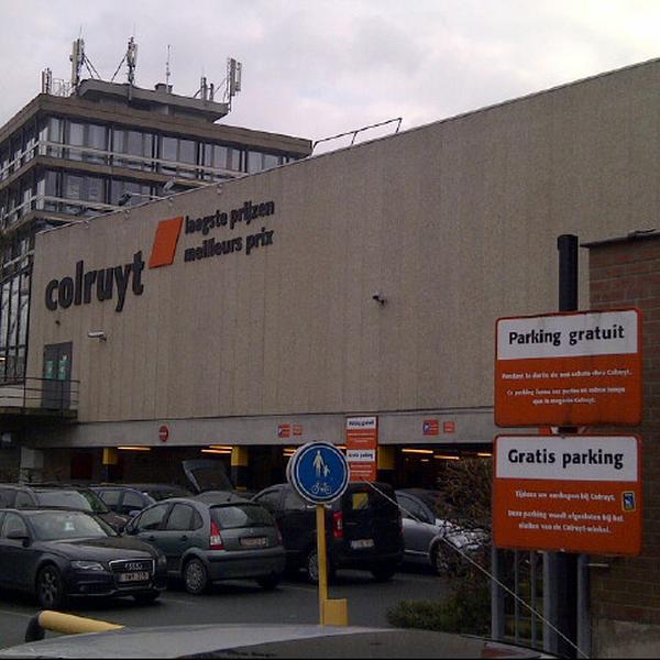 Photo taken at Colruyt by Marc M. on 2/9/2013