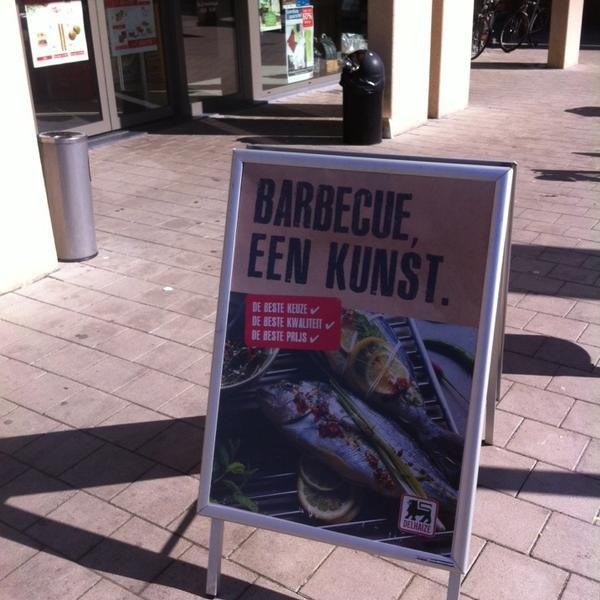 Photo taken at Proxy Delhaize by Bart W. on 5/16/2014