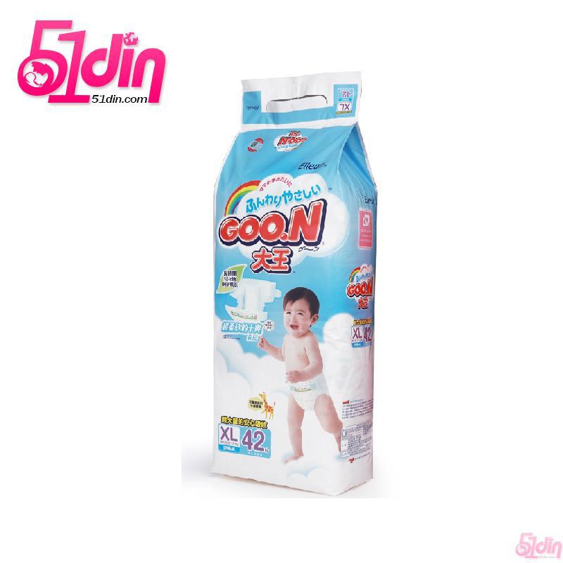 GOON 大王 腰贴式纸尿裤 XL42 GOON 大王 腰贴式纸尿裤 XL42
