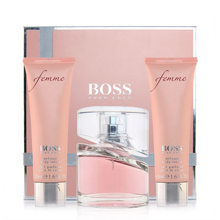 Hugo Boss/博斯 风尚光彩女士香水50ml+身体乳50ml礼盒 性感迷人