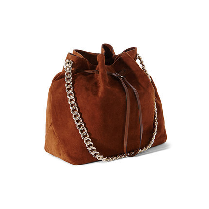 KAREN MILLEN 2016春季新款时尚简约气质链条单肩水桶包 KAREN MILLEN 2016春季新款时尚简约气质链条单肩水桶包