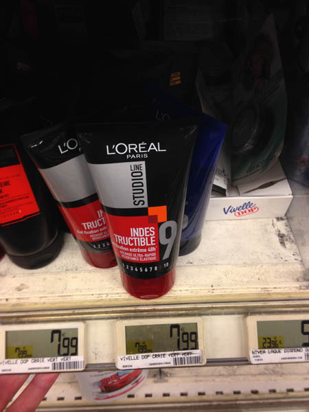 头发定型膏L'Oreal红管