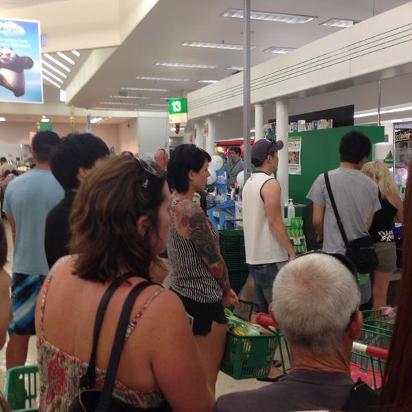 Photo taken at Woolworths by Gaila R. on 3/16/2014
