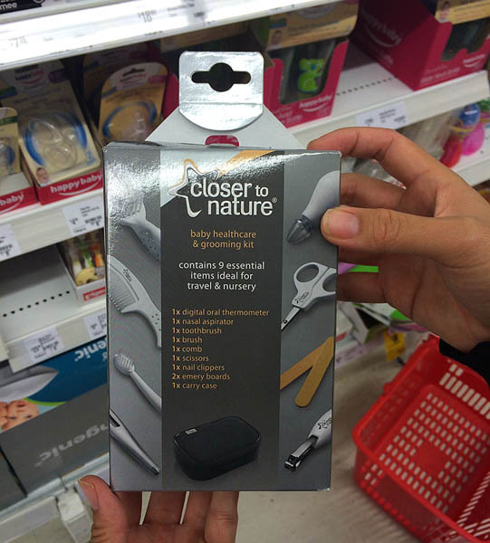 澳大利亚进口婴儿护理工具-Closer to Nature指甲剪 吸鼻器 婴儿日常护理工具套装 澳大利亚进口婴儿护理工具-Closer to Nature指甲剪 吸鼻器 婴儿日常护理工具套装