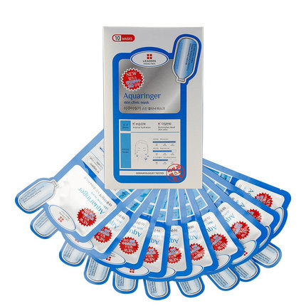 leaders丽得姿针剂水库面膜10片 保湿抗皱细腻光滑紧致弹力