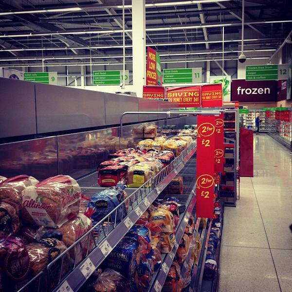 Photo taken at ASDA by Daniel W. on 9/3/2012-英国锡厄姆拜伦广场 Photo taken at ASDA by Daniel W. on 9/3/2012
