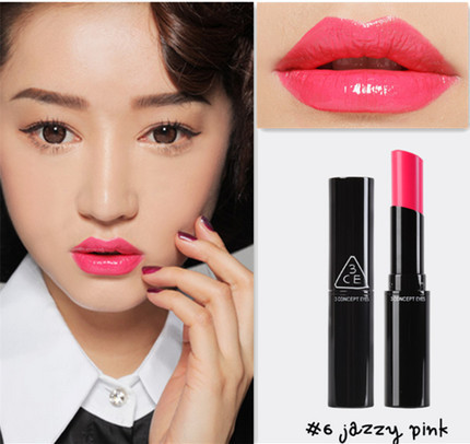3 CONCEPT EYES圆管唇膏口红女唇彩唇蜜彩#8 ladi dadi