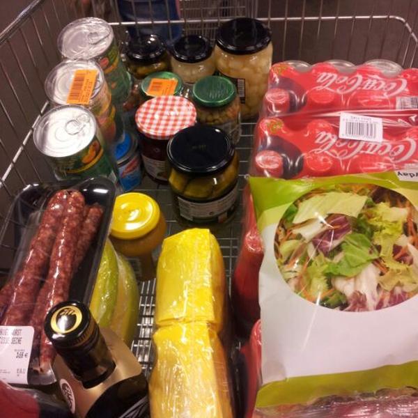 Photo taken at Colruyt by Glenn V. on 5/29/2012