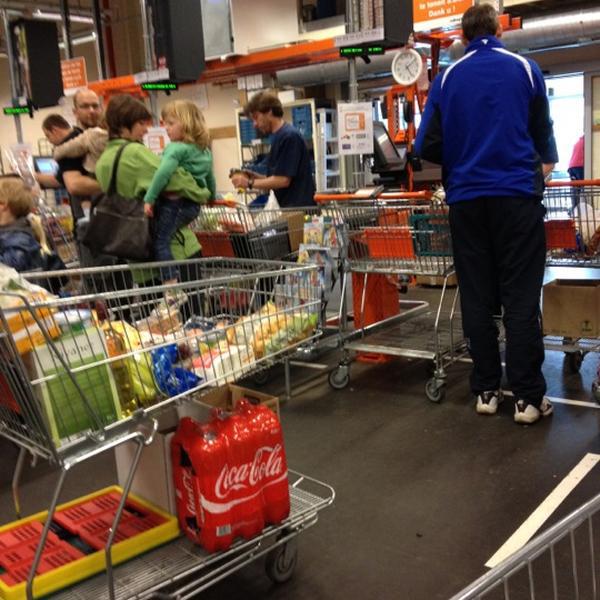 Photo taken at Colruyt by Roel F. on 5/11/2012