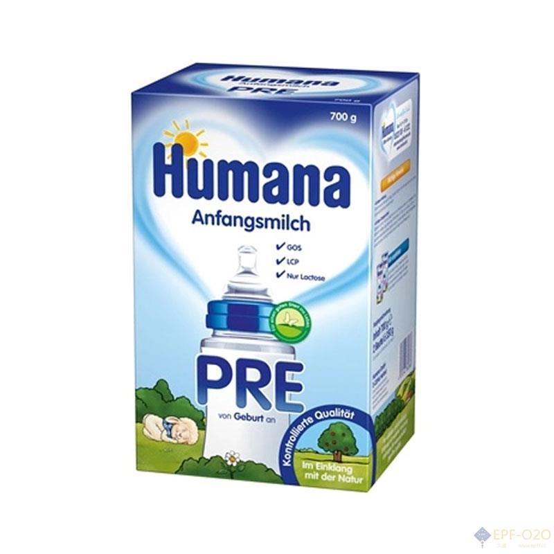 Humana瑚玛娜 pre奶粉 0-6个月 700g Humana瑚玛娜 pre奶粉 0-6个月 700g