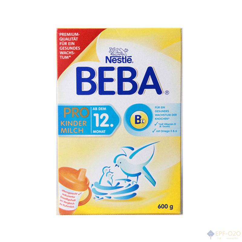 Nestle雀巢 Beba系列奶粉 1岁以上宝宝 600g Nestle雀巢 Beba系列奶粉 1岁以上宝宝 600g
