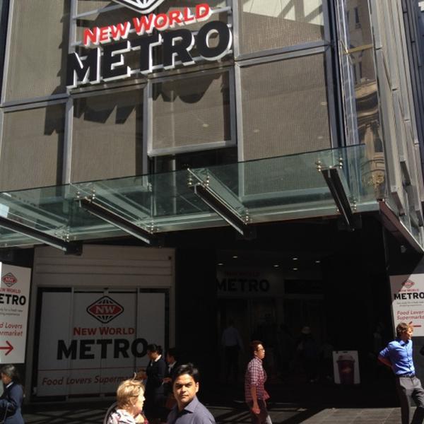 Photo taken at New World Metro by David V. on 3/12/2012