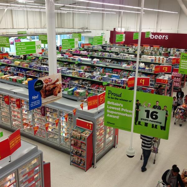 Photo taken at Asda by Nick M. on 6/21/2013-英国休姆普琳西丝路 Photo taken at Asda by Nick M. on 6/21/2013