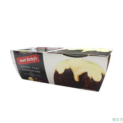 Aunt Bettys 贝蒂阿姨巧克力派蛋糕两个装2*95g