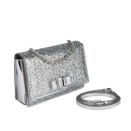 Salvatore Ferragamo菲拉格慕女包 新款女式银色链条单肩包616739 Salvatore Ferragamo菲拉格慕女包 新款女式银色链条单肩包616739